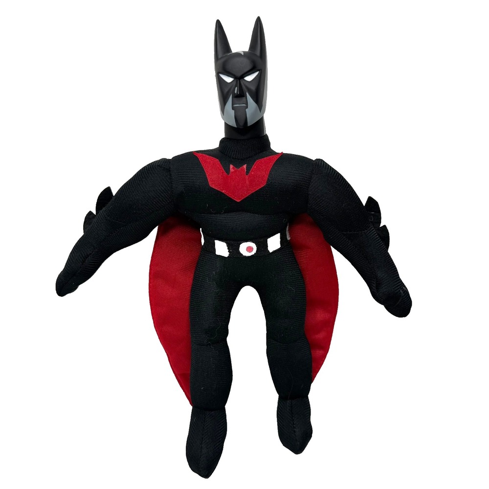 VINTAGE‎ 2001 Batman Beyond Plush Toy Plastic Head Play By Play